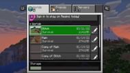 Players should enter back into their world after saving (Image via SuperXee/YouTube)
